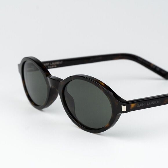 Saint Laurent Women Sunglasses Havana Grey Oval SL751 JEANNE 002 BRAND NEW main image 9
